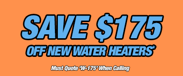 New Water Heater Discount Pittsford